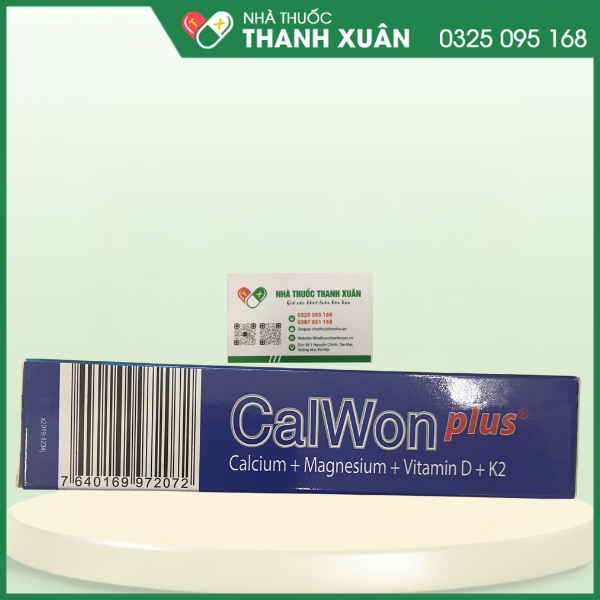 Calwon Plus - Viên uống bổ sung canxi hữu cơ